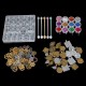 55/94/147/159Pcs Resin Casting Molds Silicone Pendant Tray Jewelry Mould 55/94/147/159Pcs Resin Casting Molds Silicone Pendant Tray Jewelry Mould