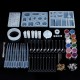 55/94/147/159Pcs Resin Casting Molds Silicone Pendant Tray Jewelry Mould 55/94/147/159Pcs Resin Casting Molds Silicone Pendant Tray Jewelry Mould