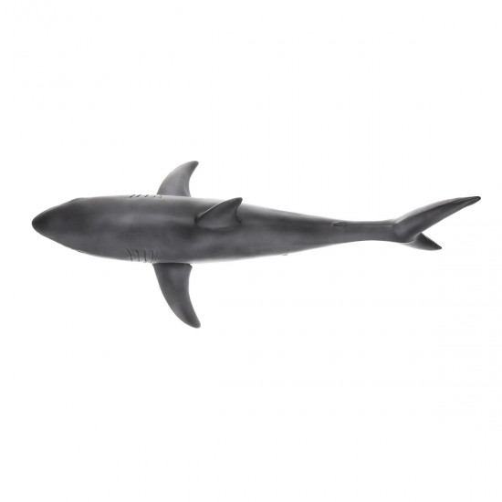 58cm Model Megalodon Great White Shark Simulation Animal Figure Home Decorations Ornament Static Animal Models Xmas Gift