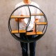 59/80cm Round Shelf Metal Wood Storage Bookcase Wall Mounted Bracket Room Decor 59/80cm Round Shelf Metal Wood Storage Bookcase Wall Mounted Bracket Room Decor