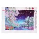 5D DIY Diamond RhinPaintings Cross Stitch Embroidery Dreamy Tool Kit Decor