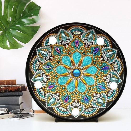 5D Diamond Painting Mandala Embroidery Full Special Shaped Drill LED Lamp light 5D Diamond Painting Mandala Embroidery Full Special Shaped Drill LED Lamp light