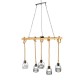 5PCS Nordic Modern Pendant Lights Designer Glass Pendant Lamps Art Decoration Light Fixtures for Bar Dining Living Room 5PCS Nordic Modern Pendant Lights Designer Glass Pendant Lamps Art Decoration Light Fixtures for Bar Dining Living Room