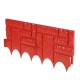 5PCS Plastic Garden Fence Panels Garden Fencing Lawn Edging Plant Border Fence 5PCS Plastic Garden Fence Panels Garden Fencing Lawn Edging Plant Border Fence