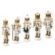 5Pcs Wooden Nutcracker Soldier Handcraft Puppet Doll Toy Ornament Christmas Gift Home Room Decorations 5Pcs Wooden Nutcracker Soldier Handcraft Puppet Doll Toy Ornament Christmas Gift Home Room Decorations