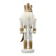 5Pcs Wooden Nutcracker Soldier Handcraft Puppet Doll Toy Ornament Christmas Gift Home Room Decorations