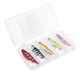5Pcs/Set 9.5cm Fishing Lure Spinners Plugs Spoons Soft Bait Pike Bream