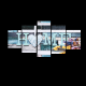 5Pcs/Set Canvas Print Painting Unframed Poster Wall Art Picture Home Decorations 5Pcs/Set Canvas Print Painting Unframed Poster Wall Art Picture Home Decorations