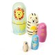 5Pcs/Set Matryoshka Animal Wooden Russian Doll Nesting Dolls Christmas Kids Gift Decorations 5Pcs/Set Matryoshka Animal Wooden Russian Doll Nesting Dolls Christmas Kids Gift Decorations