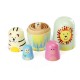 5Pcs/Set Matryoshka Animal Wooden Russian Doll Nesting Dolls Christmas Kids Gift Decorations 5Pcs/Set Matryoshka Animal Wooden Russian Doll Nesting Dolls Christmas Kids Gift Decorations