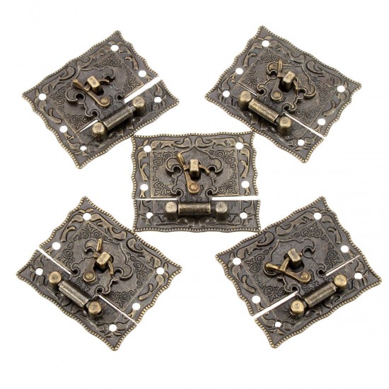 5Sets Bronze Wooden Lock Box Suitcase Toggle Latch Buckles Tone 5.1cm x2.9cm 5Sets Bronze Wooden Lock Box Suitcase Toggle Latch Buckles Tone 5.1cm x2.9cm