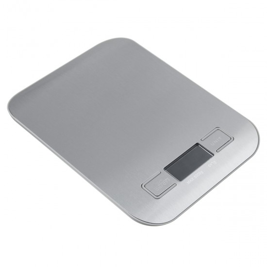 5kg Household Kitchen Scale Electronic Food Measuring Tool Slim LCD Digital 5kg Household Kitchen Scale Electronic Food Measuring Tool Slim LCD Digital
