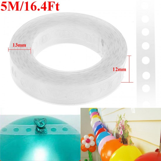 5m Balloon Decorating String DIY Balloon Arch Strip Tape Gift Decoration 12mm 5m Balloon Decorating String DIY Balloon Arch Strip Tape Gift Decoration 12mm