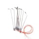 5pcs Model Railway Warm White HO Scale Lamps Post Street Light Single Head Toy 5pcs Model Railway Warm White HO Scale Lamps Post Street Light Single Head Toy