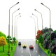 5pcs Model Railway Warm White HO Scale Lamps Post Street Light Single Head Toy 5pcs Model Railway Warm White HO Scale Lamps Post Street Light Single Head Toy