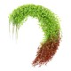 6 Pcs Artificial Vines Plant Leaf Ivy Greenery Garland Willow Leaves Hanging Wedding Decor Supplies