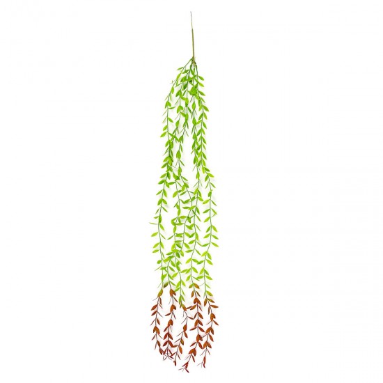 6 Pcs Artificial Vines Plant Leaf Ivy Greenery Garland Willow Leaves Hanging Wedding Decor Supplies 6 Pcs Artificial Vines Plant Leaf Ivy Greenery Garland Willow Leaves Hanging Wedding Decor Supplies