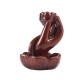 6 Types Retro Handmade Porcelain Ceramic Backflow Incense Burner Buddhist Decoration Home Aromatherapy