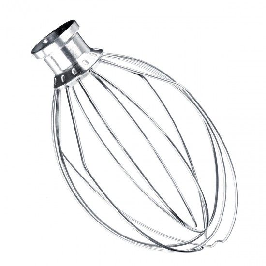 6-Wire Whip Whisk Egg Beater Mixer Stainless Steel For KitchenAid K5AWW KSM90 6-Wire Whip Whisk Egg Beater Mixer Stainless Steel For KitchenAid K5AWW KSM90