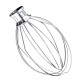 6-Wire Whip Whisk Egg Beater Mixer Stainless Steel For KitchenAid K5AWW KSM90 6-Wire Whip Whisk Egg Beater Mixer Stainless Steel For KitchenAid K5AWW KSM90