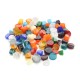 60g Multicolor Fusing Glass Frits Fusible Cnfetti Lampwork Dots for Microwave Kiln DIY Jewelry