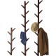 6/10 Hooks Coat Rack Wall Solid Wood Wall Hanging Living Room Bedroom Decorative Cloth Hanger Rack All Hat Rack Bamboo Furniture 6/10 Hooks Coat Rack Wall Solid Wood Wall Hanging Living Room Bedroom Decorative Cloth Hanger Rack All Hat Rack Bamboo Furniture