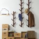 6/10 Hooks Coat Rack Wall Solid Wood Wall Hanging Living Room Bedroom Decorative Cloth Hanger Rack All Hat Rack Bamboo Furniture 6/10 Hooks Coat Rack Wall Solid Wood Wall Hanging Living Room Bedroom Decorative Cloth Hanger Rack All Hat Rack Bamboo Furniture