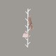 6/10 Hooks Coat Rack Wall Solid Wood Wall Hanging Living Room Bedroom Decorative Cloth Hanger Rack All Hat Rack Bamboo Furniture 6/10 Hooks Coat Rack Wall Solid Wood Wall Hanging Living Room Bedroom Decorative Cloth Hanger Rack All Hat Rack Bamboo Furniture