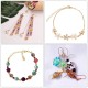 660Pcs/Set Eye Pins Lobster Clasps Jewelry Wire Earring Hooks Jewelry Finding Kit for DIY Necklace Jewelry Bracelet Making