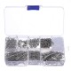 660Pcs/Set Eye Pins Lobster Clasps Jewelry Wire Earring Hooks Jewelry Finding Kit for DIY Necklace Jewelry Bracelet Making