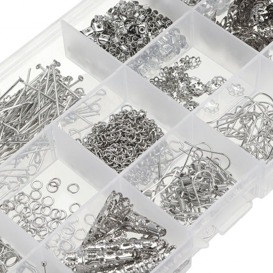660Pcs/Set Jewelry Making Kit DIY Earring Findings Hook Pins Mixed Handcraft Accessories
