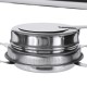 6L Stainless Steel Square Buffet Heating Stove Chafing Dish Buffet Stoves Caterer Wedding Party Food Warmer Tray Dinner Serving Simple Removal Buffet Stove