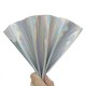6Pcs Fine Glitter Mermaid Printed Faux Leather Sheet Synthetic Glitter Leather Craft Fabric Tool