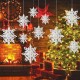 6pcs Christmas Party Hanging Decoration Baubles Xmas Snowflakes Home Bar Decor 6pcs Christmas Party Hanging Decoration Baubles Xmas Snowflakes Home Bar Decor