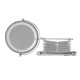 7 Inch Folding Telescopic Bathroom Makeup Mirrors With LED Wall Mounted 3x Magnifying 7 Inch Folding Telescopic Bathroom Makeup Mirrors With LED Wall Mounted 3x Magnifying