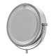 7 Inch Folding Telescopic Bathroom Makeup Mirrors With LED Wall Mounted 3x Magnifying 7 Inch Folding Telescopic Bathroom Makeup Mirrors With LED Wall Mounted 3x Magnifying