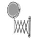 7 Inch Folding Telescopic Bathroom Makeup Mirrors With LED Wall Mounted 3x Magnifying 7 Inch Folding Telescopic Bathroom Makeup Mirrors With LED Wall Mounted 3x Magnifying