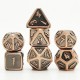 7 Pcs/Set Metal Dice Set Role Playing Dragons Table Game With Cloth Bag Bar Party Game Dice 7 Pcs/Set Metal Dice Set Role Playing Dragons Table Game With Cloth Bag Bar Party Game Dice