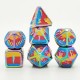 7 Pcs/Set Metal Dice Set Role Playing Dragons Table Game With Cloth Bag Bar Party Game Dice 7 Pcs/Set Metal Dice Set Role Playing Dragons Table Game With Cloth Bag Bar Party Game Dice