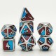 7 Pcs/Set Metal Dice Set Role Playing Dragons Table Game With Cloth Bag Bar Party Game Dice 7 Pcs/Set Metal Dice Set Role Playing Dragons Table Game With Cloth Bag Bar Party Game Dice