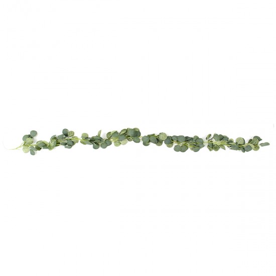 70'' Artificial Eucalyptus Garland Faux Silk Vines Leave Leaf Green Wedding Decor Supplies 70'' Artificial Eucalyptus Garland Faux Silk Vines Leave Leaf Green Wedding Decor Supplies