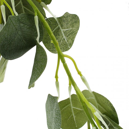 70'' Artificial Eucalyptus Garland Faux Silk Vines Leave Leaf Green Wedding Decor Supplies 70'' Artificial Eucalyptus Garland Faux Silk Vines Leave Leaf Green Wedding Decor Supplies