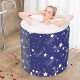 70x20x8cm PVC Adult Baby Portable Folding Bathtub Water Tub Bucket Outdoor Room Spa Bath