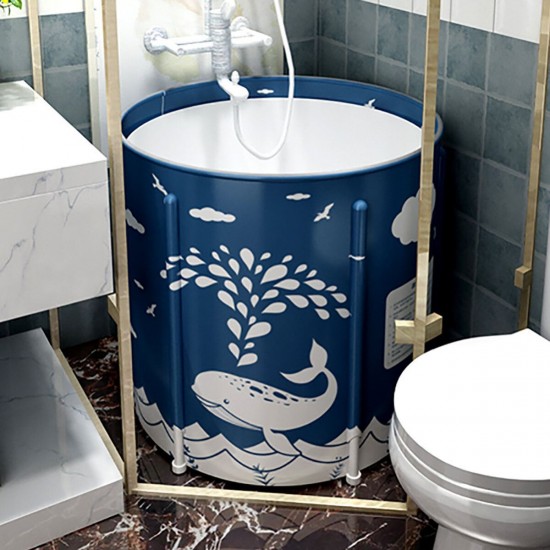 70x65CM Folding Bath Tub Bucket Children Adult Bathtub 70x65CM Folding Bath Tub Bucket Children Adult Bathtub