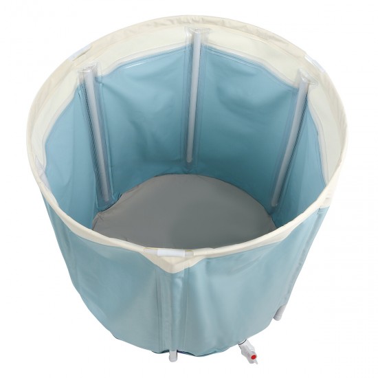 70x68cm Unisex Bath Tub Adult SPA Foldable Bathtub Creative Bucket Travel Outdoor Indoor