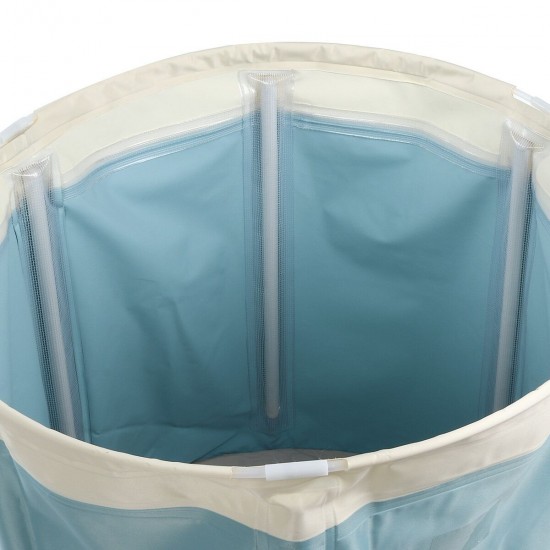 70x68cm Unisex Bath Tub Adult SPA Foldable Bathtub Creative Bucket Travel Outdoor Indoor