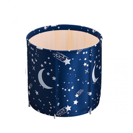 70x70cm Starry Sky Bathtub Water Tub Folding Indoor Outdoor Portable Spa Bath Bucket 70x70cm Starry Sky Bathtub Water Tub Folding Indoor Outdoor Portable Spa Bath Bucket