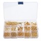 760Pcs/Set Eye Pins Lobster Clasps Jewelry Wire Earring Hooks Jewelry Finding Kit for DIY Necklace Jewelry Bracelet Making 760Pcs/Set Eye Pins Lobster Clasps Jewelry Wire Earring Hooks Jewelry Finding Kit for DIY Necklace Jewelry Bracelet Making