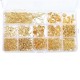 760Pcs/Set Eye Pins Lobster Clasps Jewelry Wire Earring Hooks Jewelry Finding Kit for DIY Necklace Jewelry Bracelet Making 760Pcs/Set Eye Pins Lobster Clasps Jewelry Wire Earring Hooks Jewelry Finding Kit for DIY Necklace Jewelry Bracelet Making