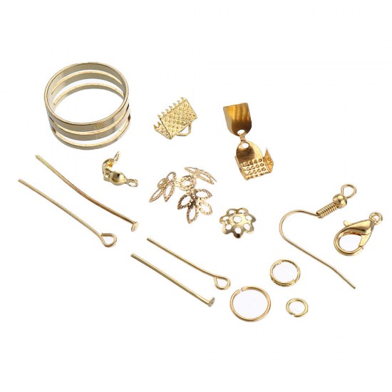 760Pcs/Set Eye Pins Lobster Clasps Jewelry Wire Earring Hooks Jewelry Finding Kit for DIY Necklace Jewelry Bracelet Making 760Pcs/Set Eye Pins Lobster Clasps Jewelry Wire Earring Hooks Jewelry Finding Kit for DIY Necklace Jewelry Bracelet Making